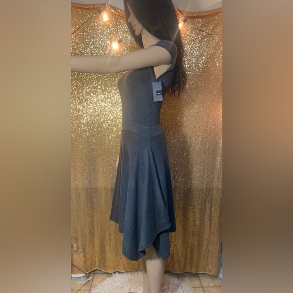 Mossimo✨ Charcoal Ribbed Sweater Dress 👗 BRAND NEW WITH TAGS‼️ - Picture 3 of 6